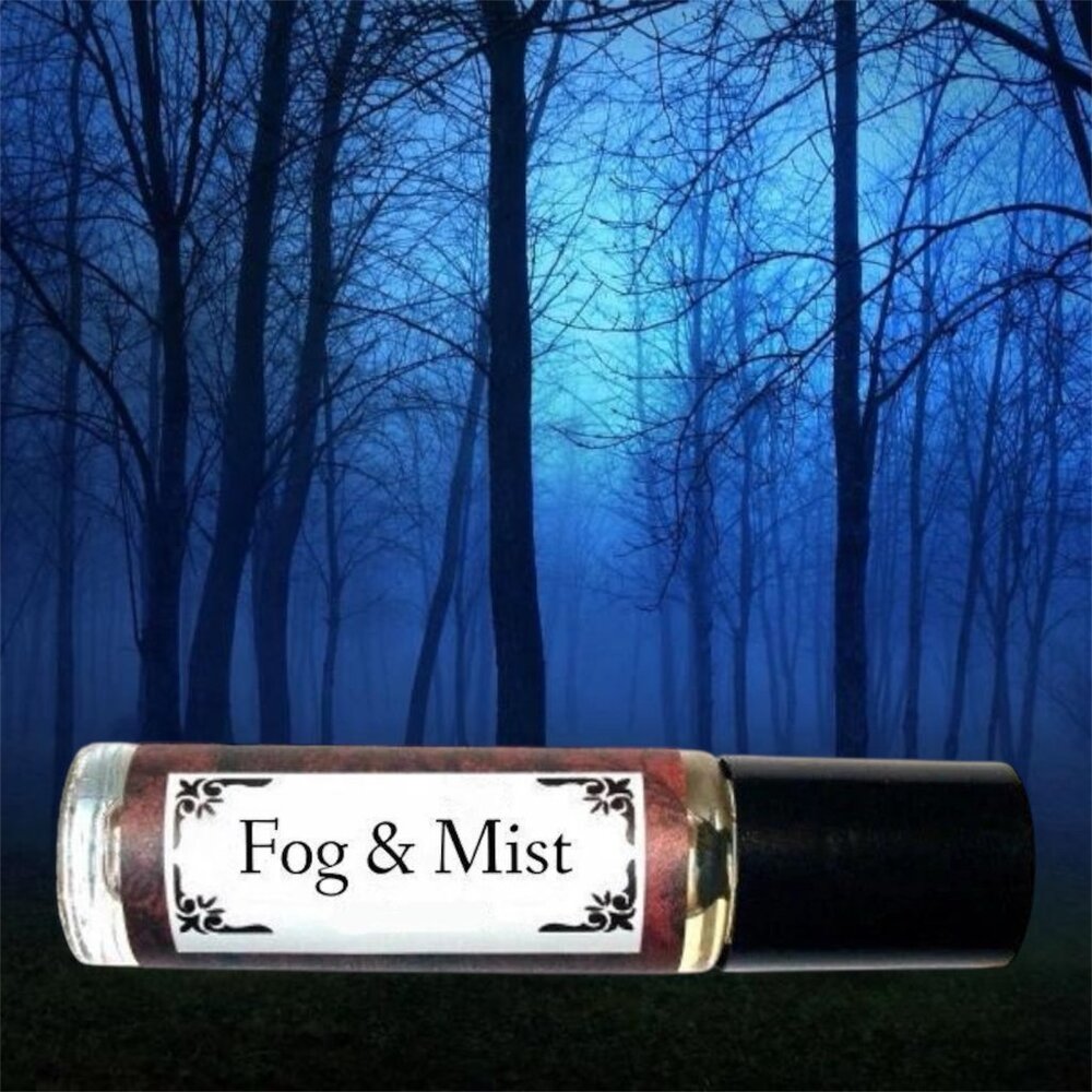 FOG & MIST - Roll on Premium Fragrance Oil - For HIM - Indie Handmade